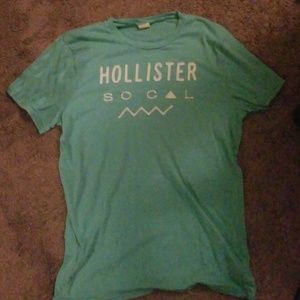 Blue hollister tee